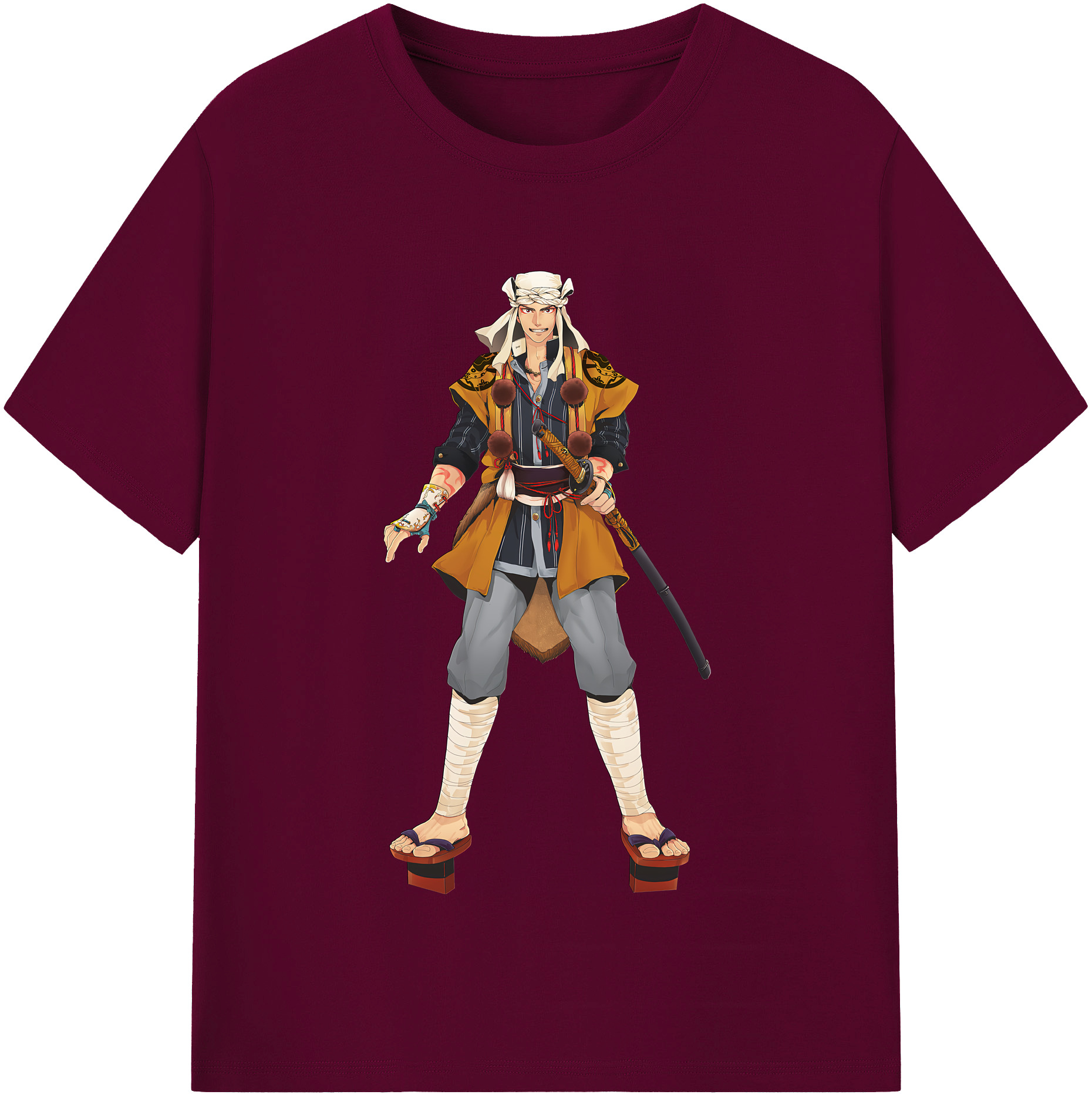 （画像用） 刀剣乱舞 Touken Ranbu レディースカジュアルプリントTシャツ（綿100％）